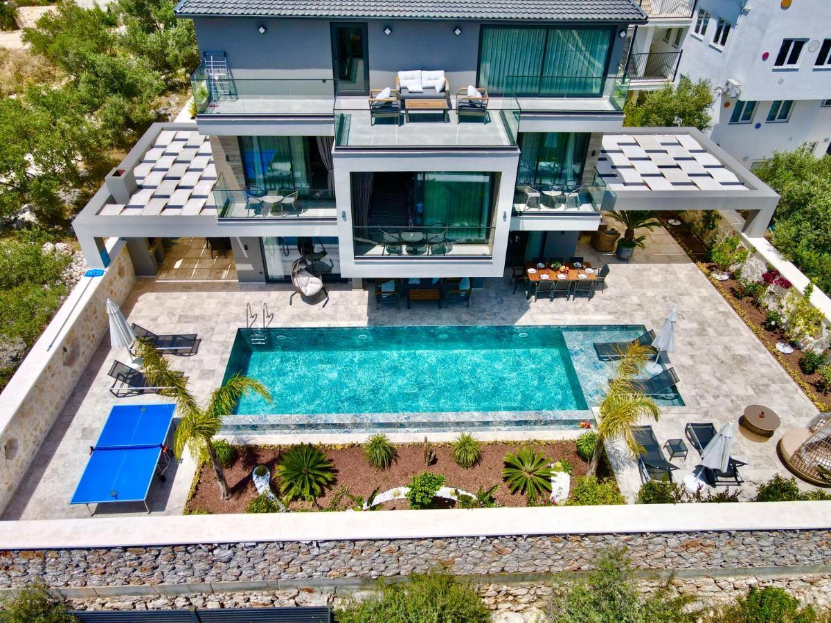 Villa Kazarman, Kalkan'In Kalbinde Denize, Merkeze Kültér fotó
