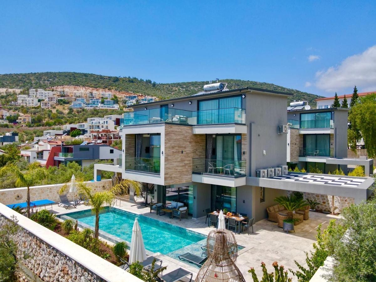 Villa Kazarman, Kalkan'In Kalbinde Denize, Merkeze Kültér fotó