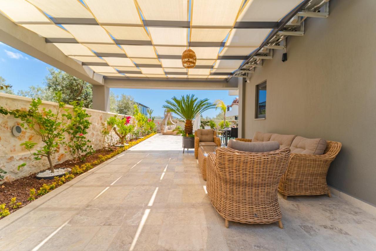 Villa Kazarman, Kalkan'In Kalbinde Denize, Merkeze Kültér fotó