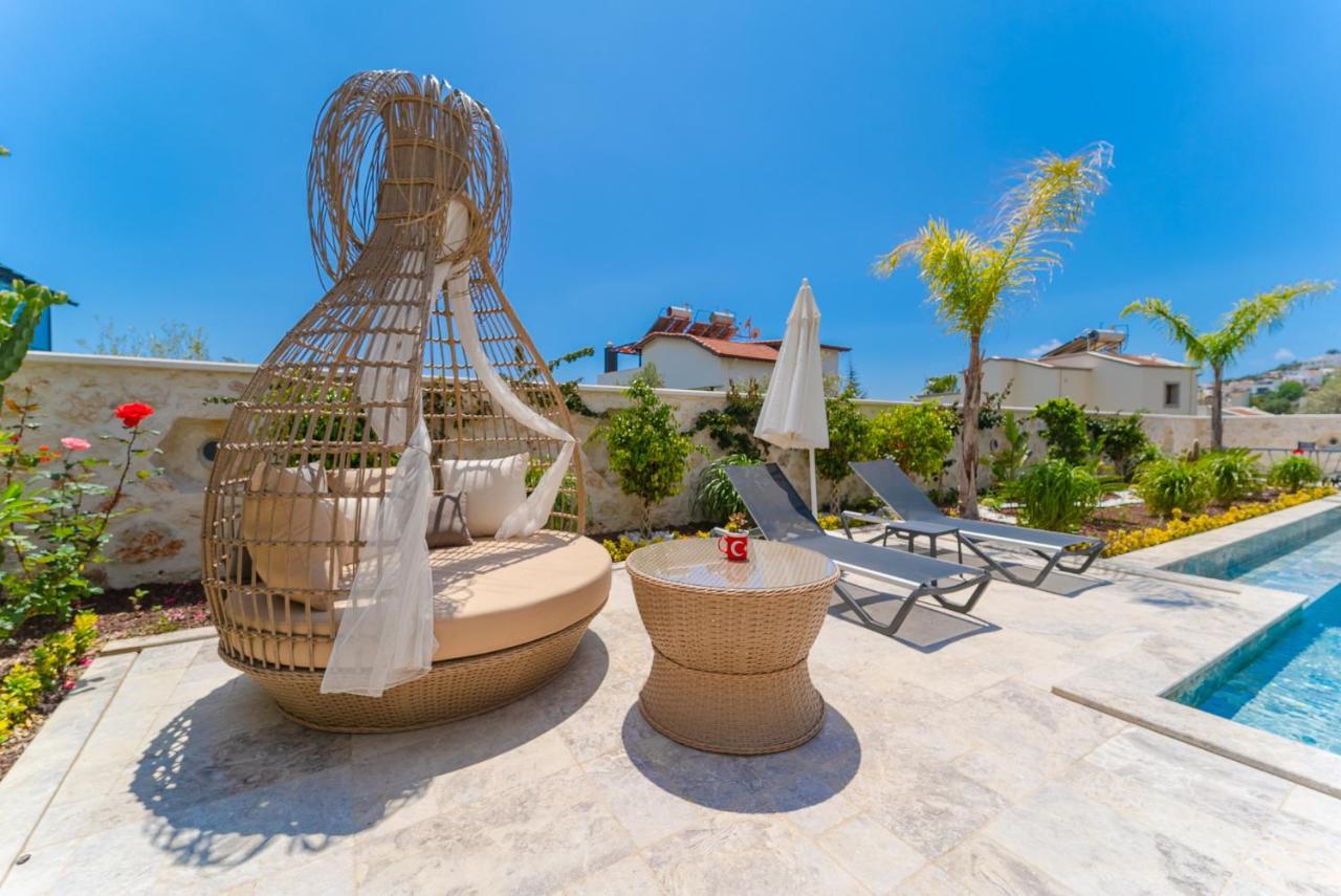 Villa Kazarman, Kalkan'In Kalbinde Denize, Merkeze Kültér fotó