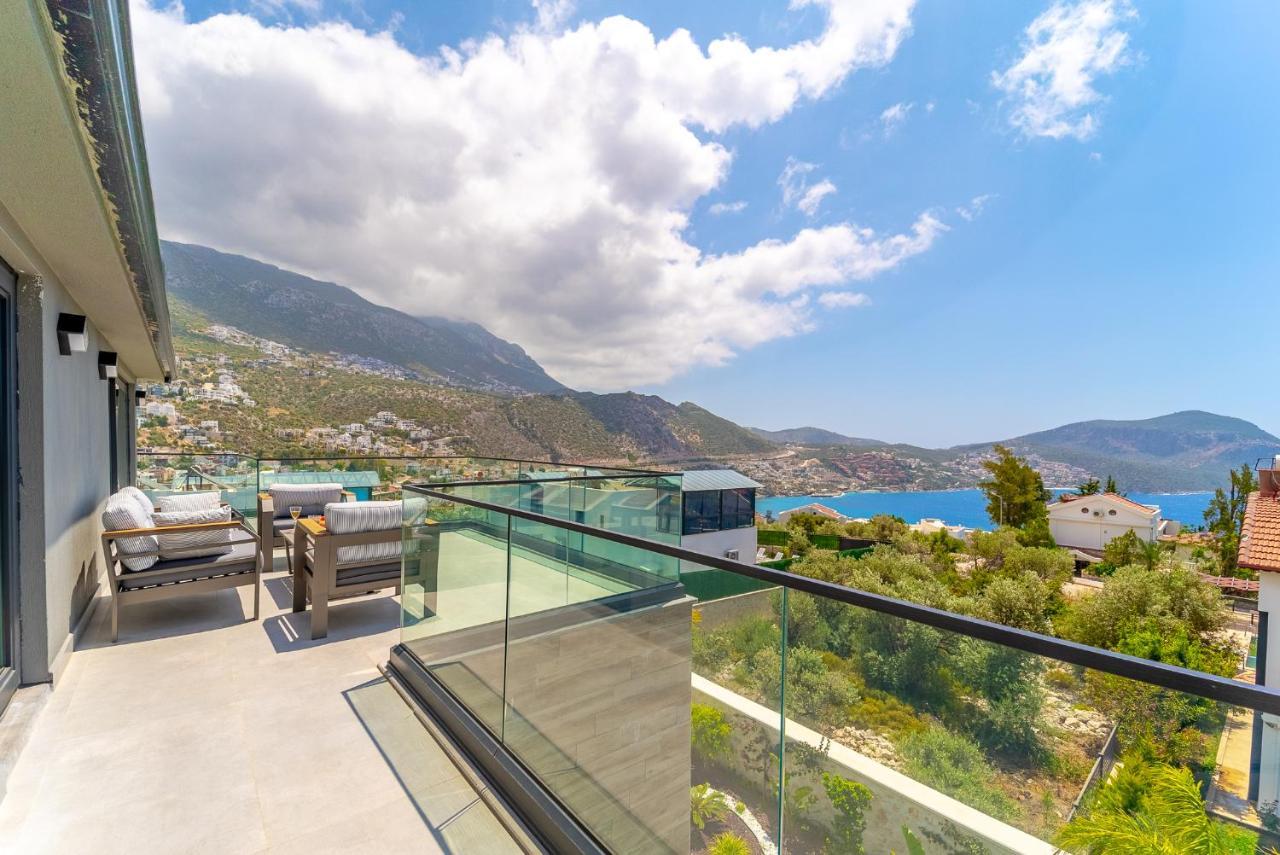 Villa Kazarman, Kalkan'In Kalbinde Denize, Merkeze Kültér fotó