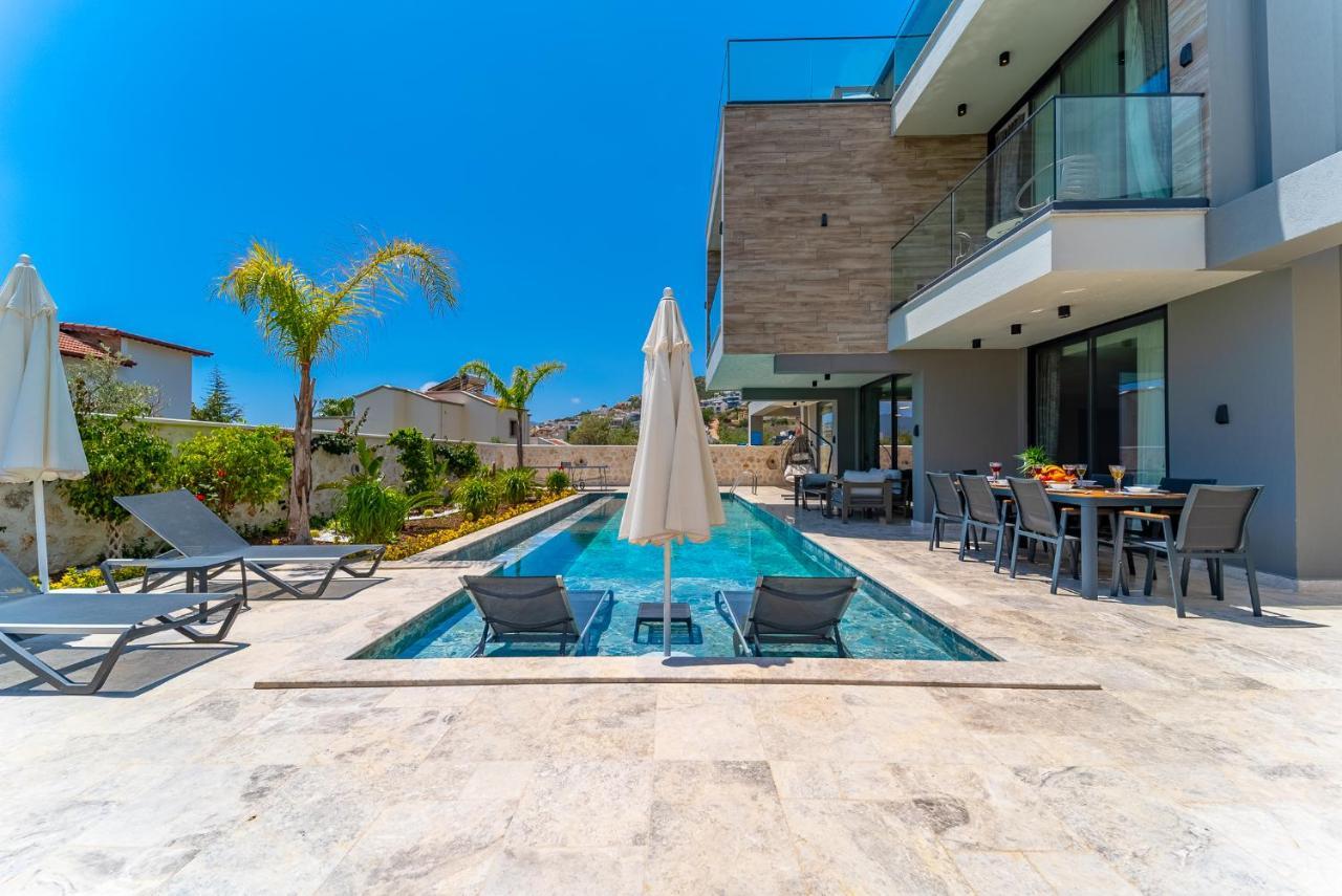 Villa Kazarman, Kalkan'In Kalbinde Denize, Merkeze Kültér fotó